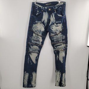 Rare Vintage Benjamin‎ Franklin Dark Blue Jeans